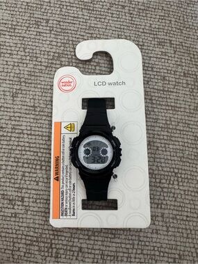 wonder nation Black Digital LCD Sport Watch